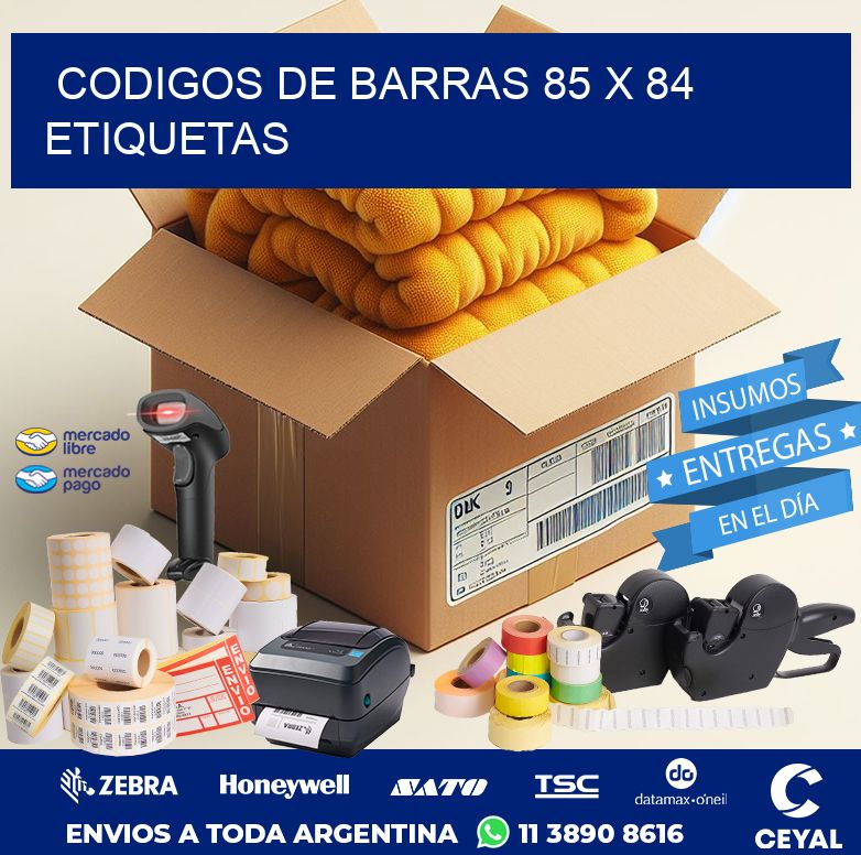 codigos de barras 85 x 84 etiquetas