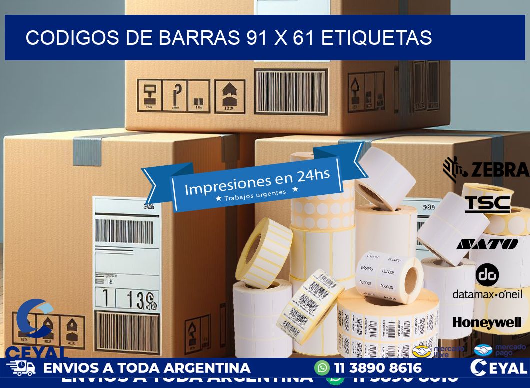 codigos de barras 91 x 61 etiquetas