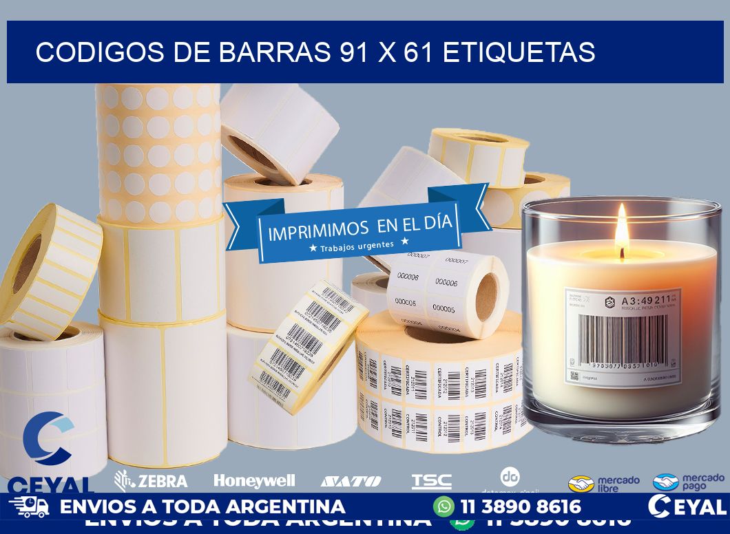 codigos de barras 91 x 61 etiquetas