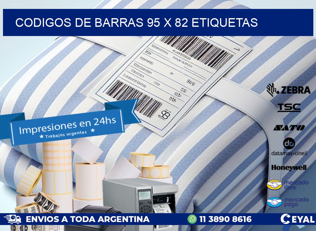 codigos de barras 95 x 82 etiquetas