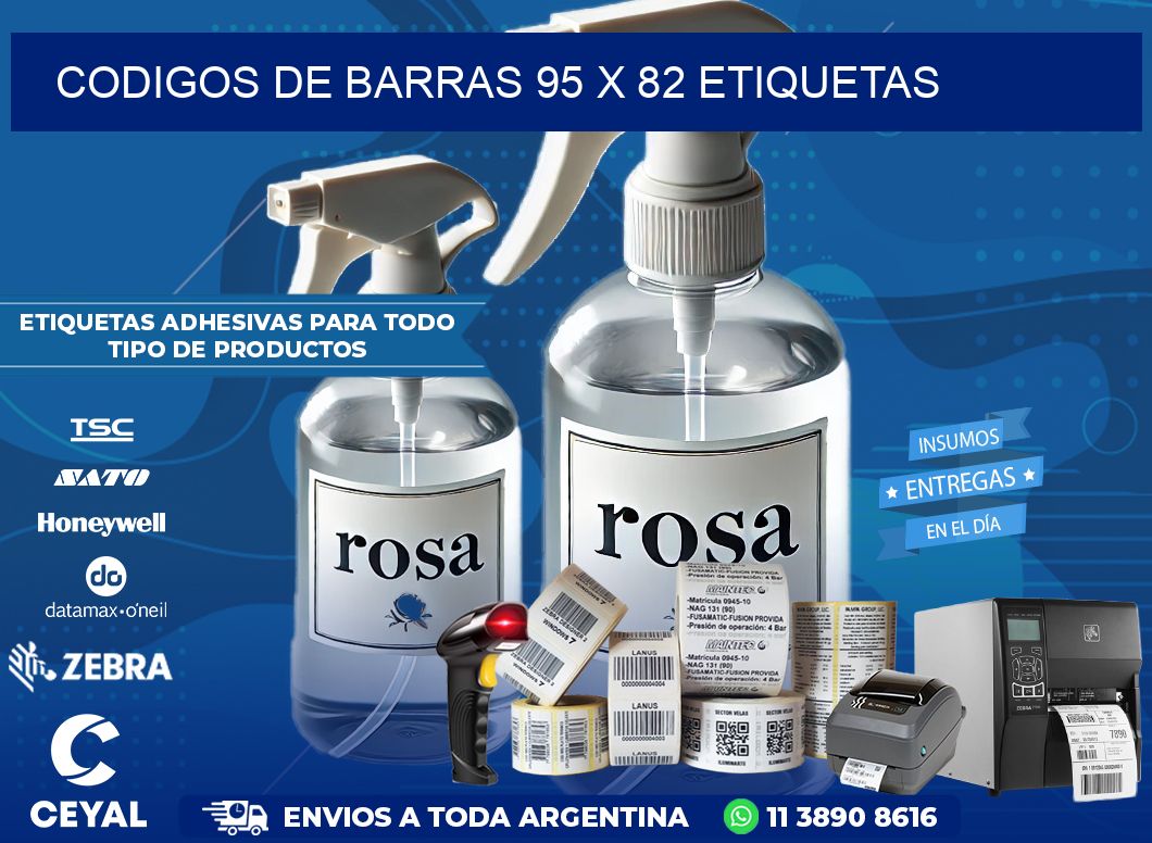 codigos de barras 95 x 82 etiquetas