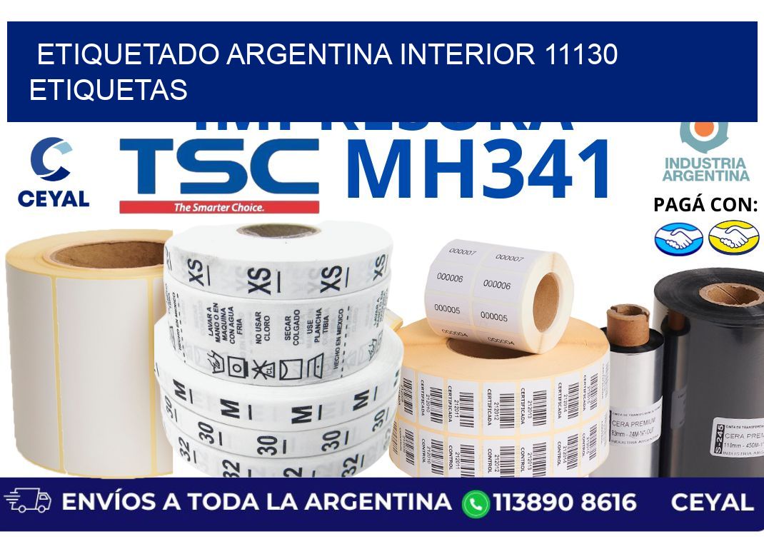 etiquetado argentina interior 11130 etiquetas