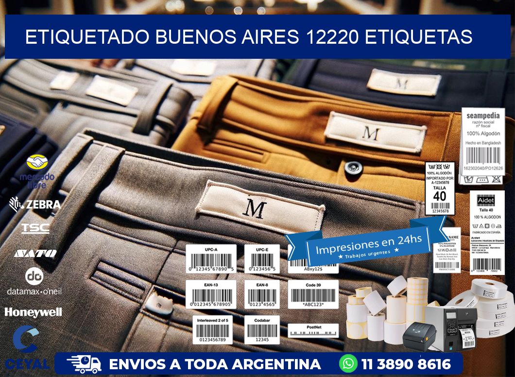 etiquetado buenos aires 12220 etiquetas