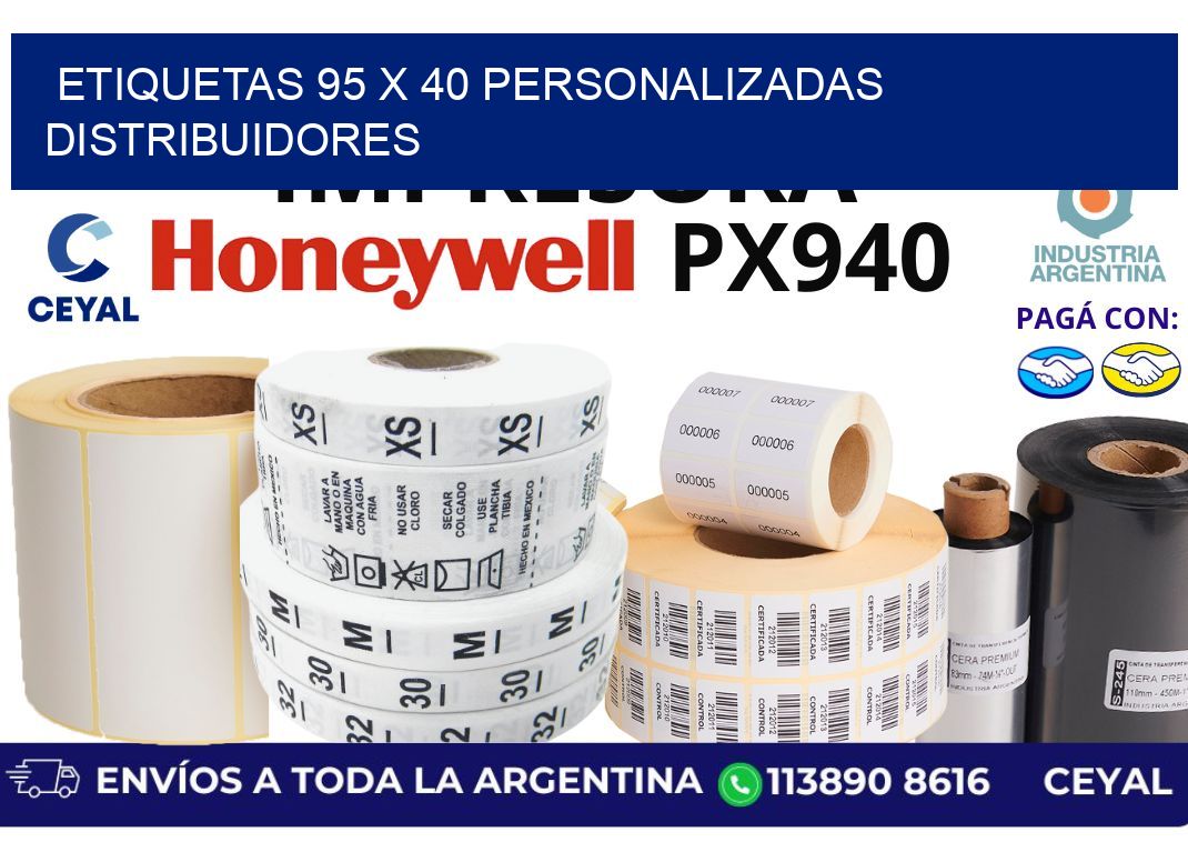 etiquetas 95 x 40 personalizadas distribuidores