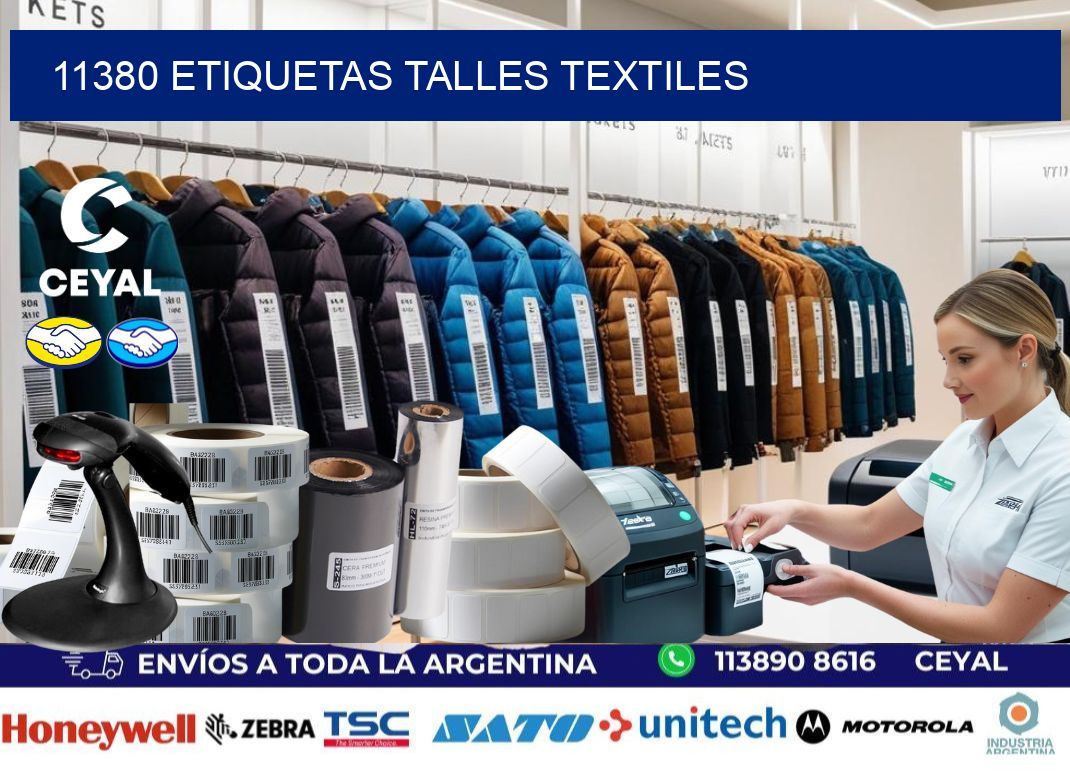 11380 ETIQUETAS TALLES TEXTILES