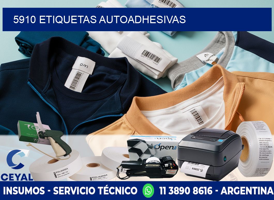 5910 etiquetas autoadhesivas