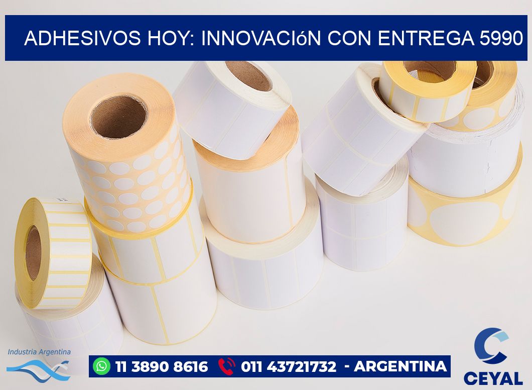 Adhesivos Hoy: Innovación con Entrega 5990