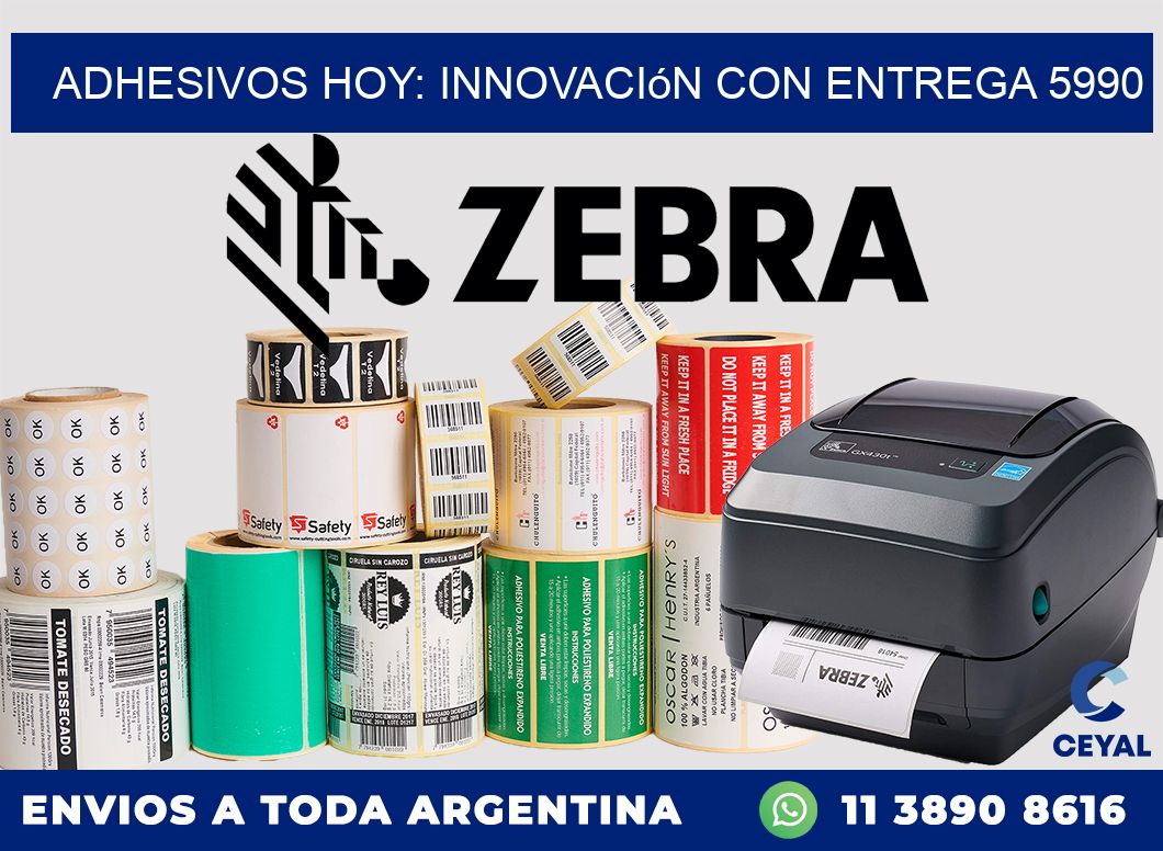Adhesivos Hoy: Innovación con Entrega 5990