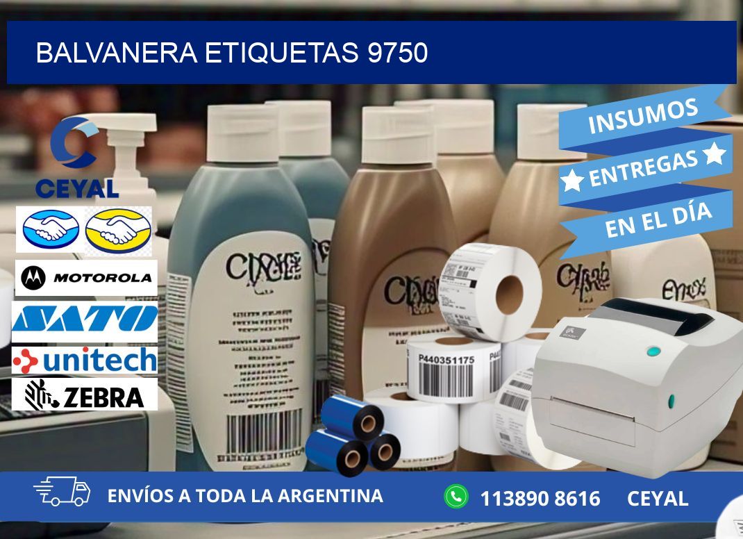 Balvanera etiquetas 9750