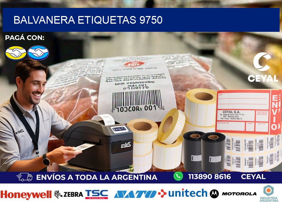 Balvanera etiquetas 9750