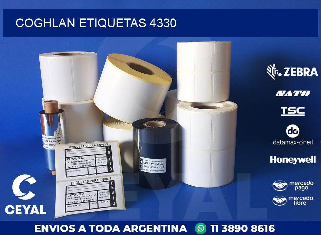 Coghlan etiquetas 4330