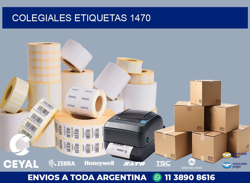 Colegiales etiquetas 1470