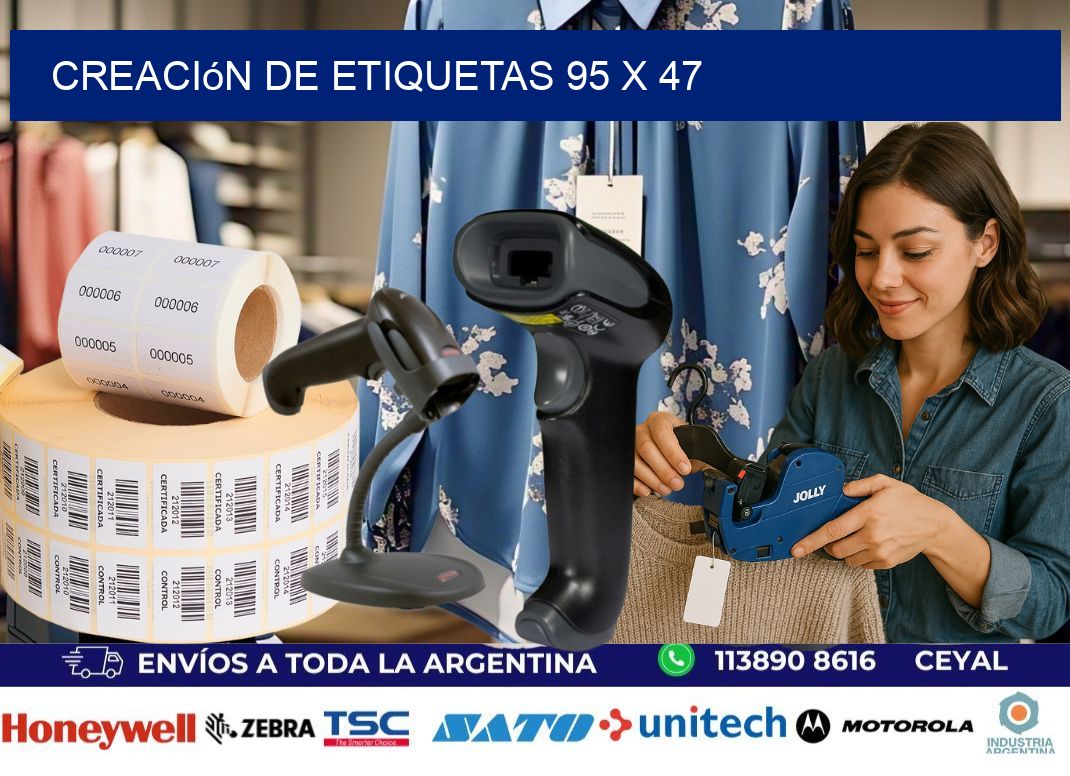 Creación de etiquetas 95 x 47