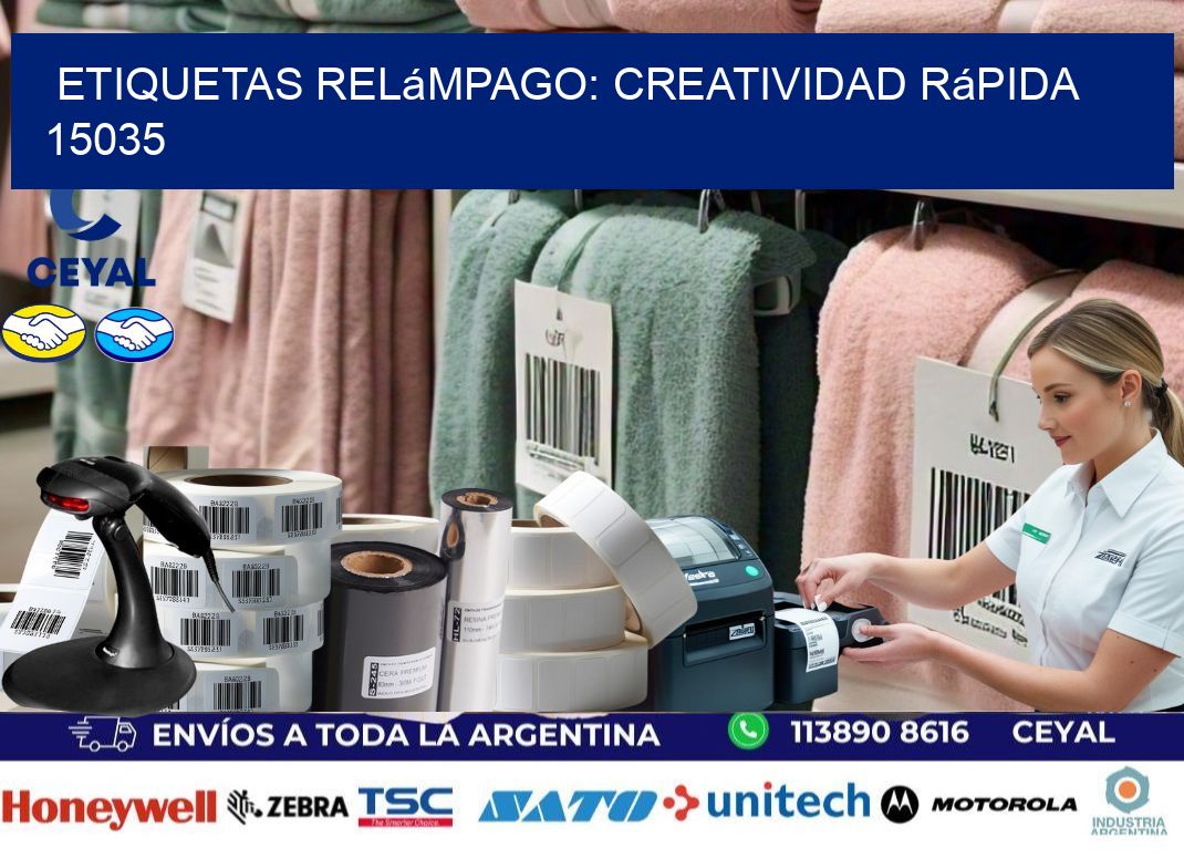 Etiquetas Relámpago: Creatividad Rápida 15035