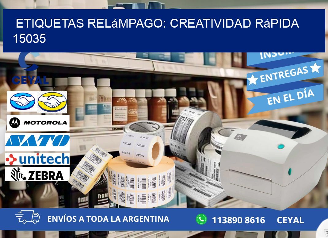 Etiquetas Relámpago: Creatividad Rápida 15035