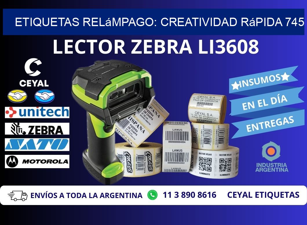 Etiquetas Relámpago: Creatividad Rápida 745