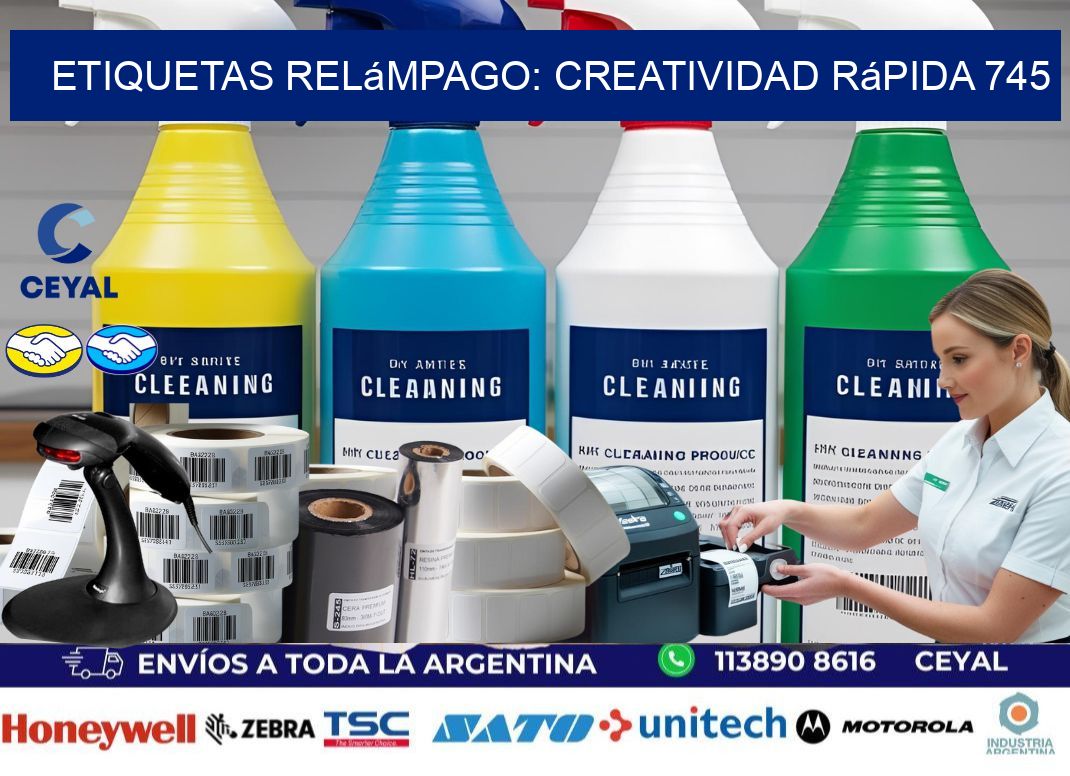 Etiquetas Relámpago: Creatividad Rápida 745