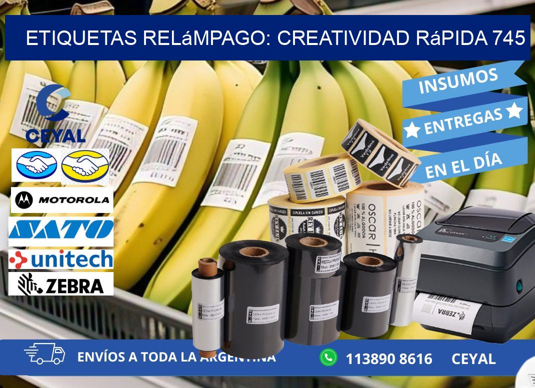 Etiquetas Relámpago: Creatividad Rápida 745