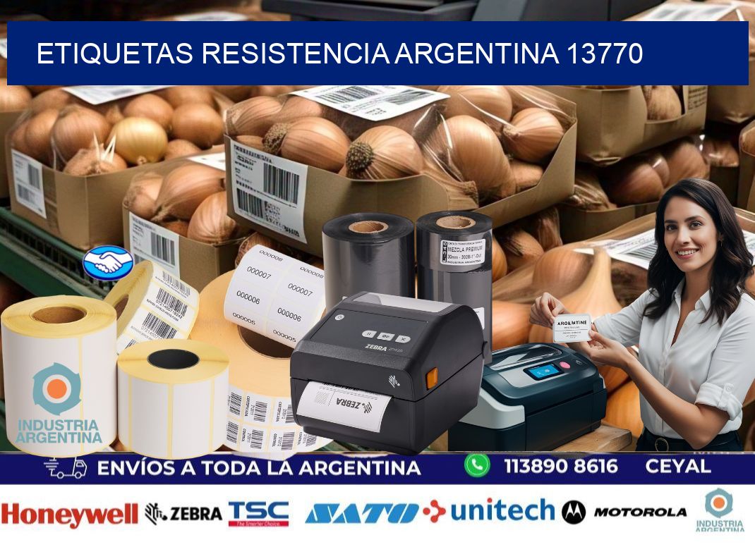 Etiquetas Resistencia Argentina 13770