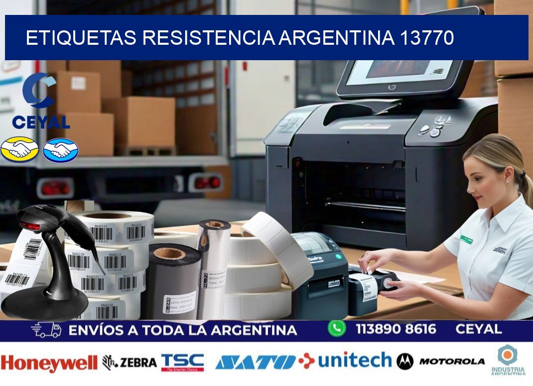 Etiquetas Resistencia Argentina 13770