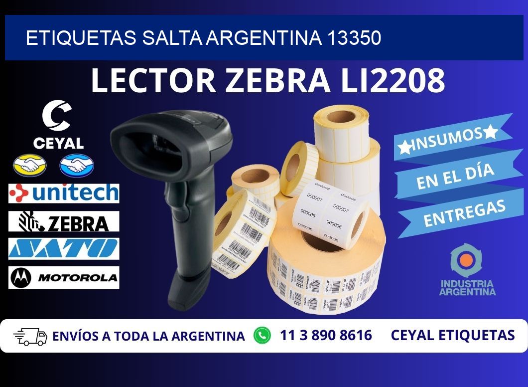 Etiquetas Salta Argentina 13350