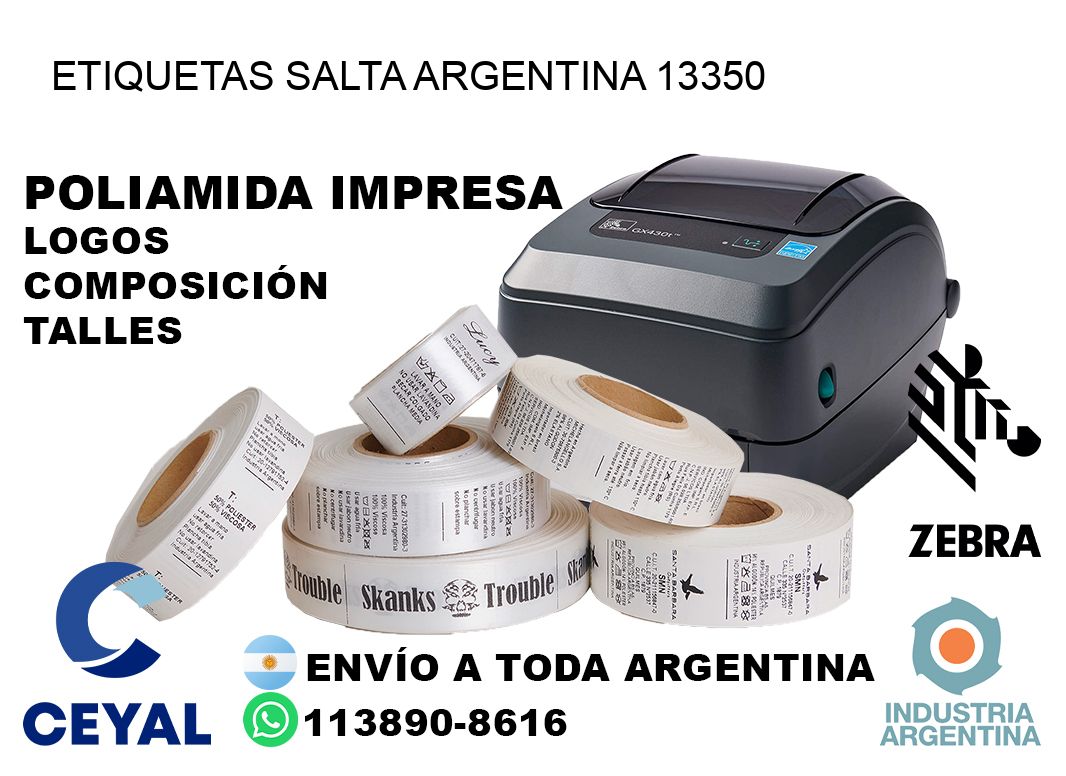 Etiquetas Salta Argentina 13350