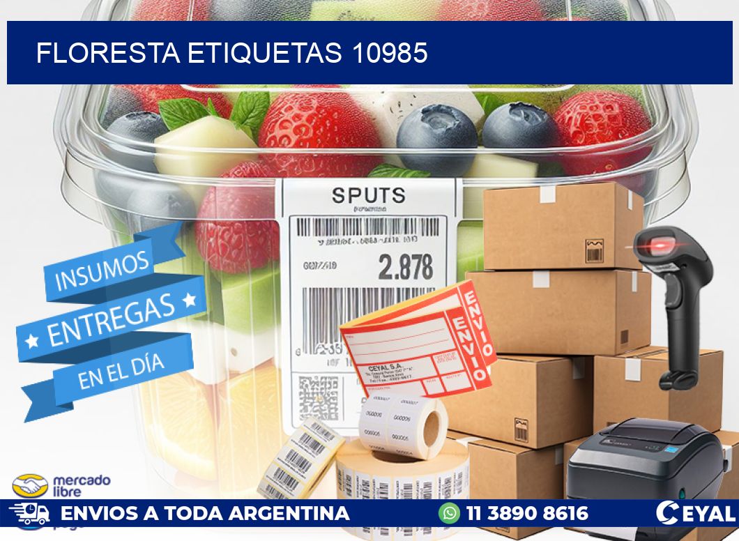 Floresta etiquetas 10985