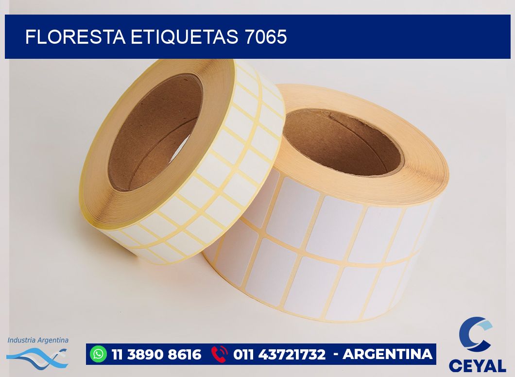 Floresta etiquetas 7065