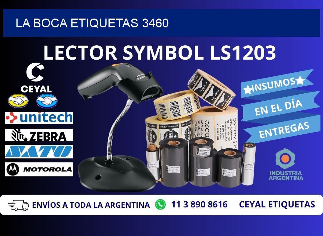 La Boca etiquetas 3460