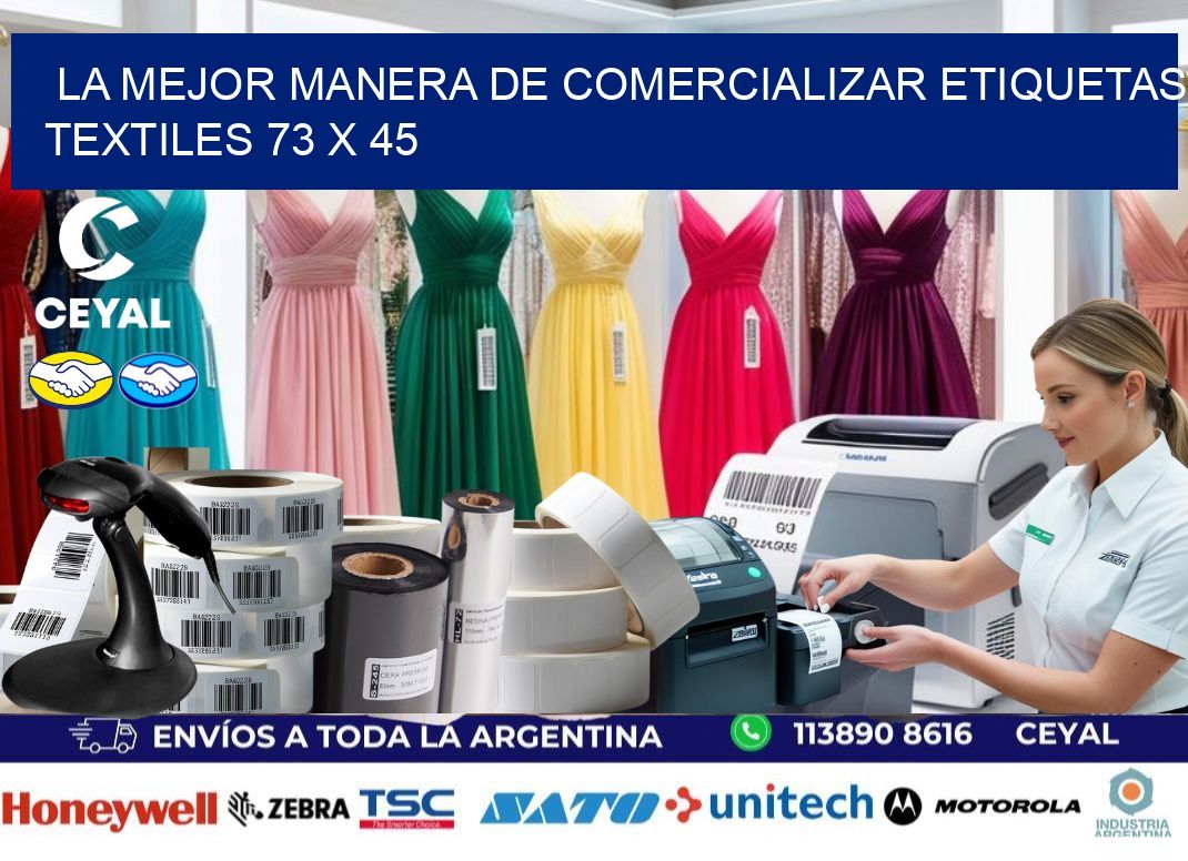La Mejor Manera de Comercializar Etiquetas Textiles 73 x 45