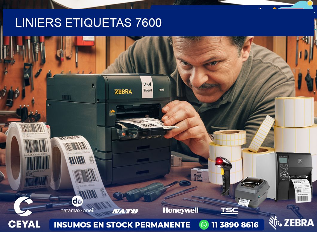 Liniers etiquetas 7600