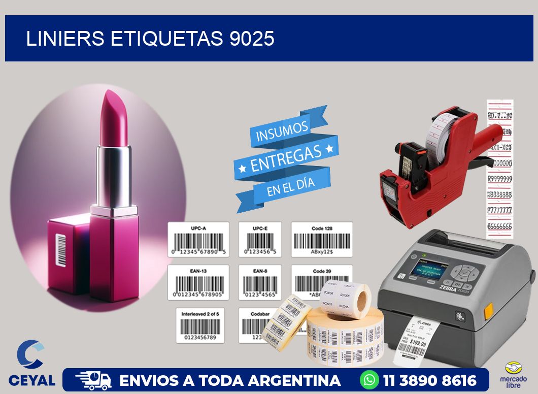 Liniers etiquetas 9025