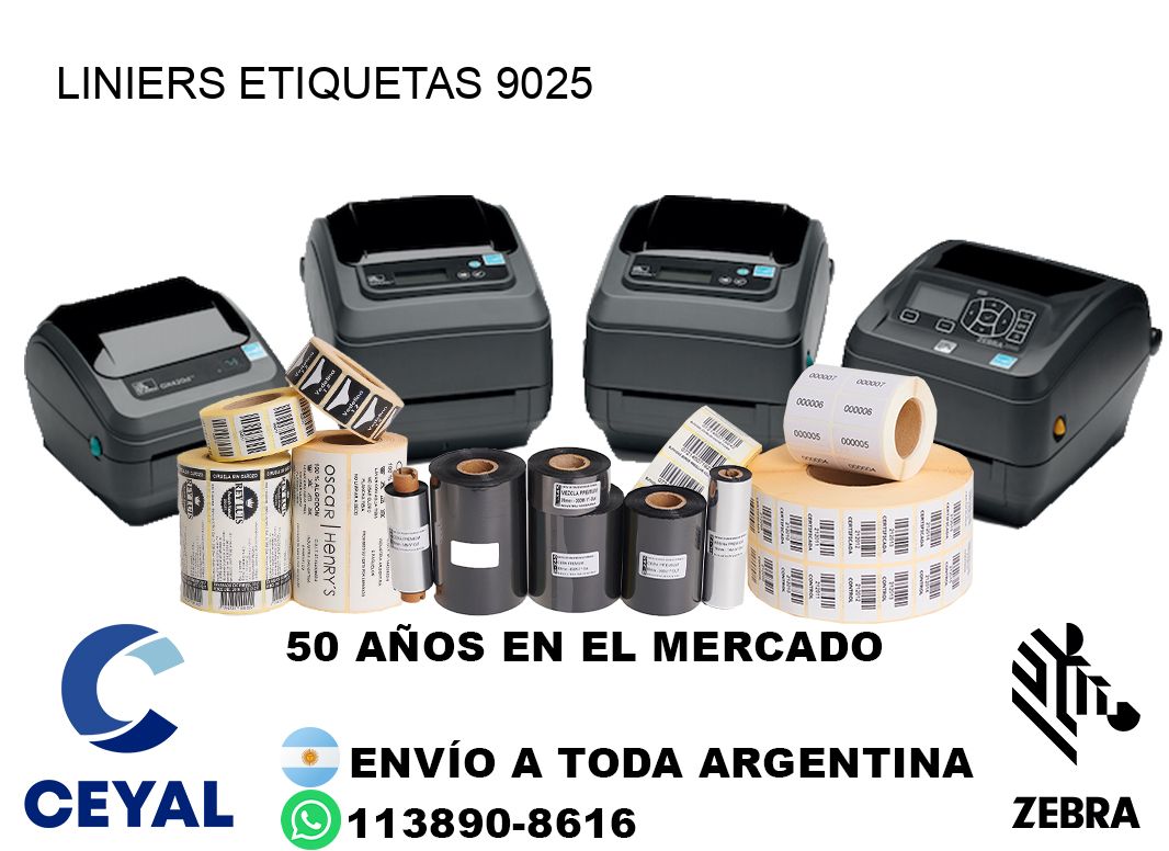 Liniers etiquetas 9025