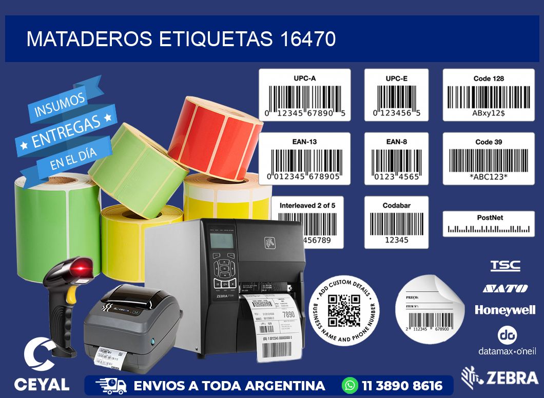 Mataderos etiquetas 16470