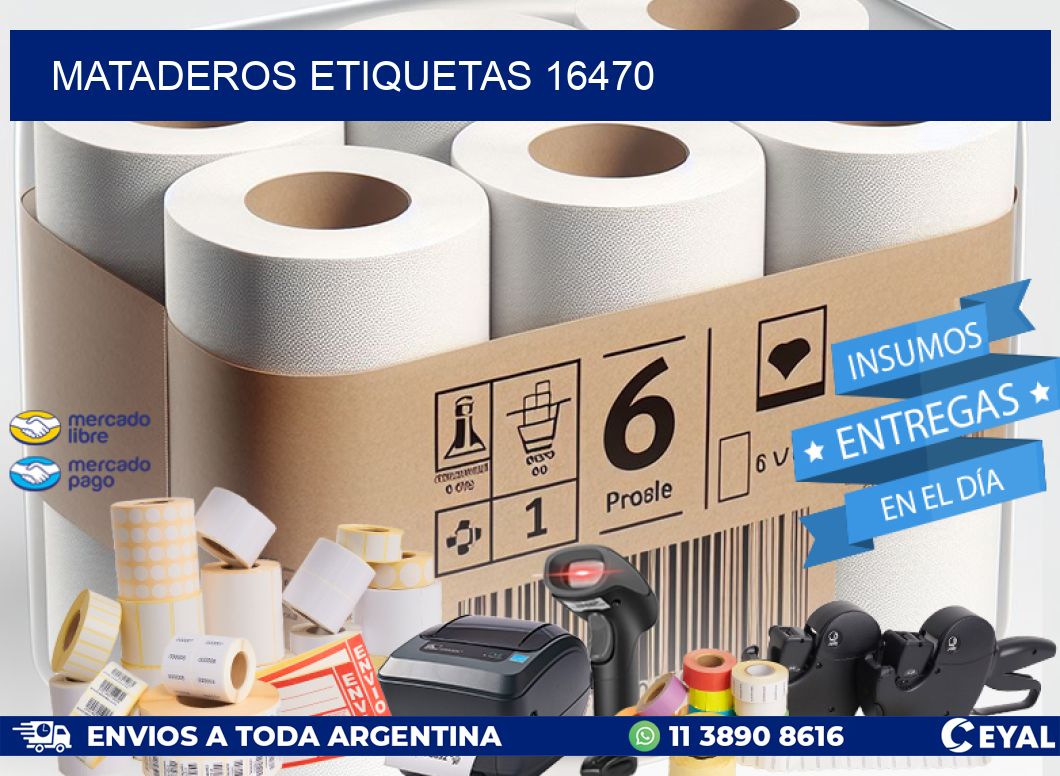 Mataderos etiquetas 16470