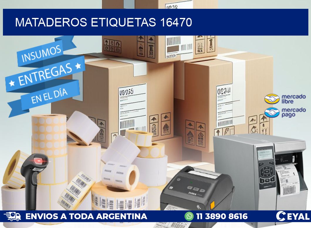 Mataderos etiquetas 16470