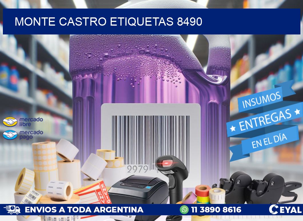 Monte Castro etiquetas 8490