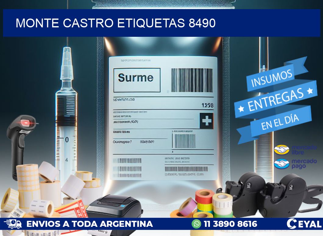 Monte Castro etiquetas 8490