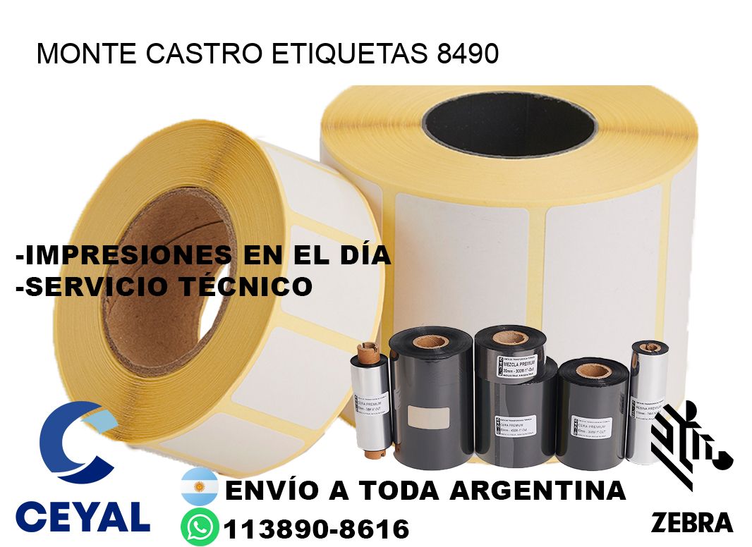Monte Castro etiquetas 8490