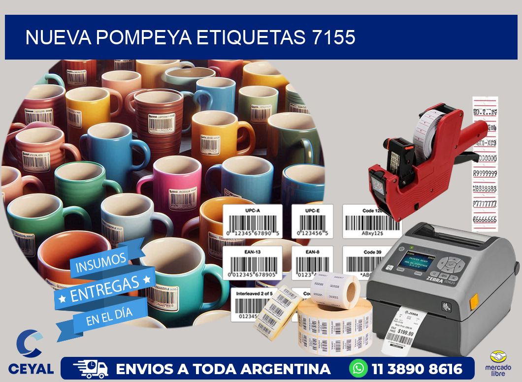 Nueva Pompeya etiquetas 7155