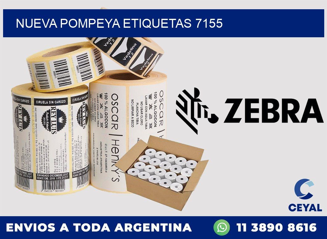 Nueva Pompeya etiquetas 7155