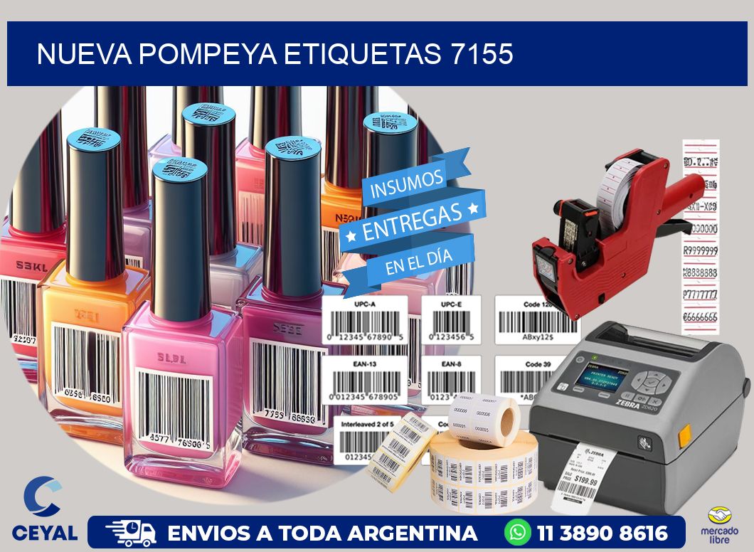 Nueva Pompeya etiquetas 7155