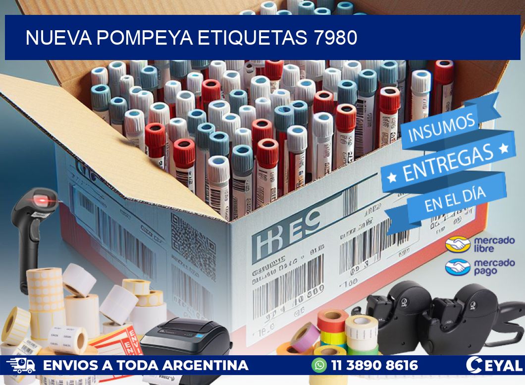 Nueva Pompeya etiquetas 7980