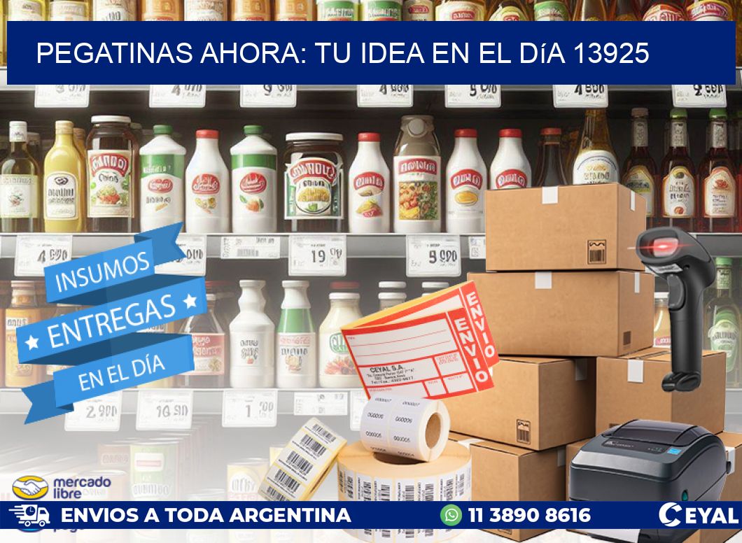 Pegatinas Ahora: Tu Idea en el Día 13925