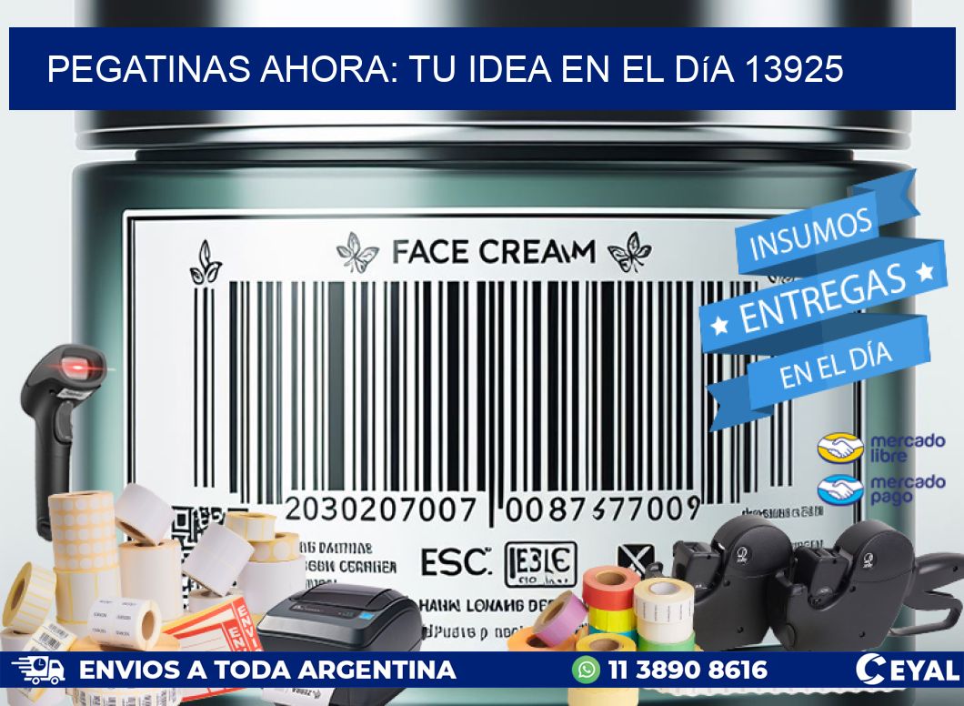 Pegatinas Ahora: Tu Idea en el Día 13925