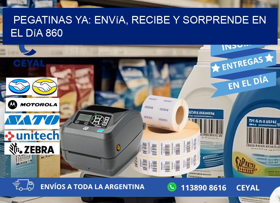 Pegatinas Ya: Envía, Recibe y Sorprende en el Día 860