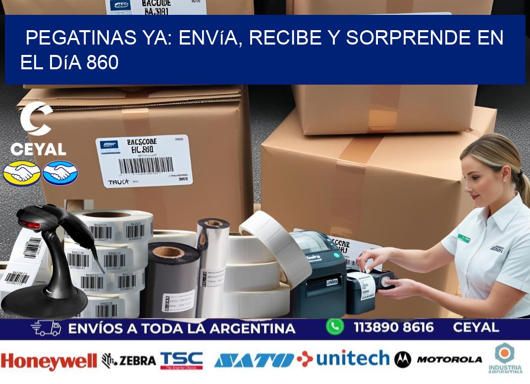 Pegatinas Ya: Envía, Recibe y Sorprende en el Día 860