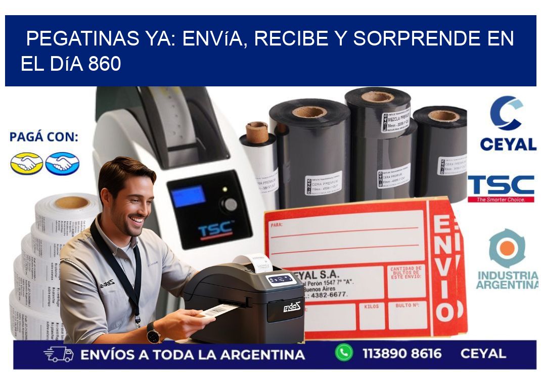 Pegatinas Ya: Envía, Recibe y Sorprende en el Día 860