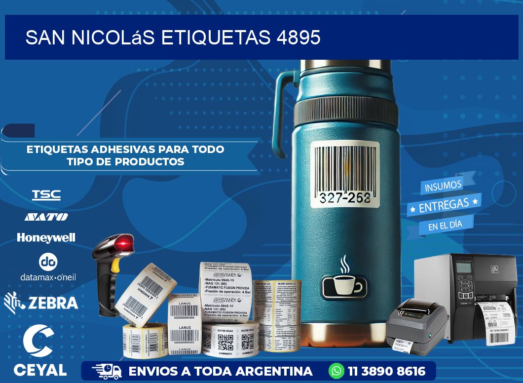 San Nicolás etiquetas 4895