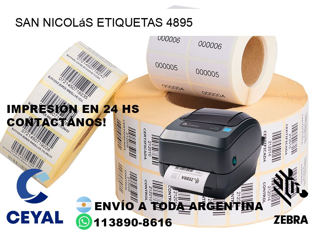 San Nicolás etiquetas 4895